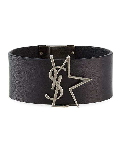 réparation bracelet yves saint laurent|yves Saint Laurent leather bracelet.